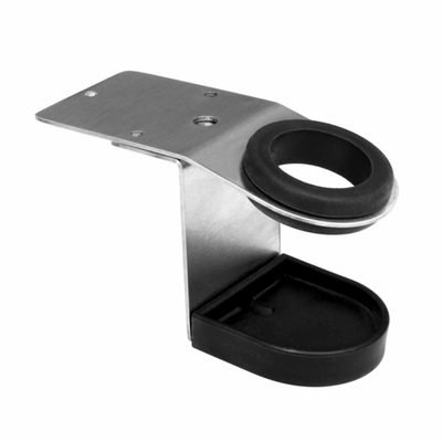 Glastender UMGH-10 Stainless Steel Undercounter Mount Soda Gun Holder for Wunder-Bar or Schroeder America