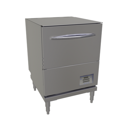 Glastender GD24HT Stainless Steel Underbar Glasswasher