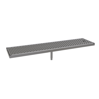 Glastender SM-DP8X32 32" W x 8" D Stainless Steel Surface Mount Drain Pan