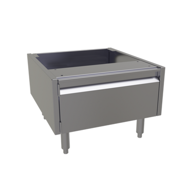 Glastender ACB-22 22" W x 24" D x 16" H Stainless Steel 1 Door Underbar Add-On Cabinet Base