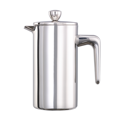 Service Ideas PDWSA350PS 12 Oz. Stainless Steel Double Wall Insulation French Press