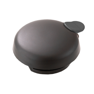 Service Ideas FVPL Black Push Button Vacuum Server Lid for FVP