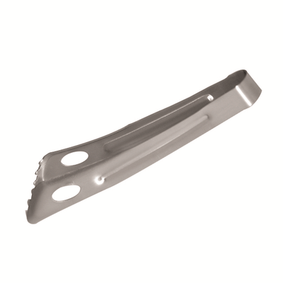 Service Ideas IB13BSTONGS 5.5" L. Stainless Steel Ice Tong for ice bucket