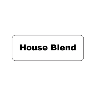 Service Ideas MT1HB Rectangular Magnetic "House Blend" MagneTag