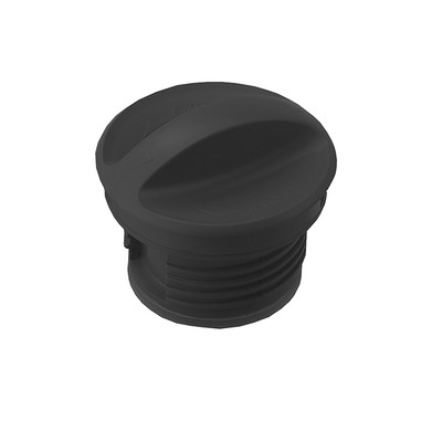 Service Ideas SSNLID Black Plastic SteelVac Vacuum Carafe Replacement Lid