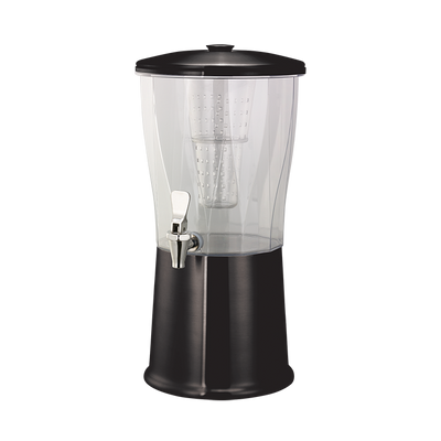 Service Ideas CBDRT3BXSS 3 Gal. Clear Poly Container Single Beverage Dispenser