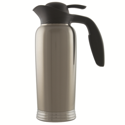 Service Ideas 10-00744-000 33.8 Oz. Stainless Steel Stanley Commercial ErgoServ Creamer