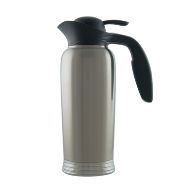 Service Ideas 10-00744-000 33.8 Oz. Stainless Steel Stanley Commercial ErgoServ Creamer