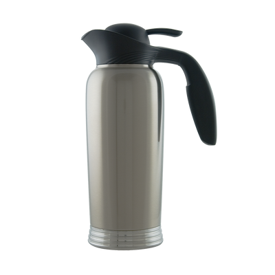 Service Ideas 10-00744-000 33.8 Oz. Stainless Steel Stanley Commercial ErgoServ Creamer