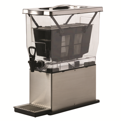 Service Ideas CBNS3SS 3 Gal. Clear Plastic (Unspecified) Container Single Cold Brew 'N' Serv System