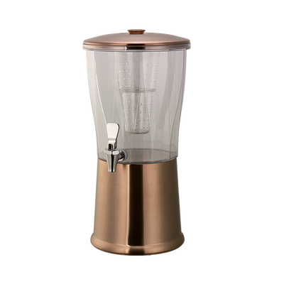 Service Ideas CBDRT3RGSS 3 Gal. Single Stainless Steel Base Metallic Elements Beverage Dispenser