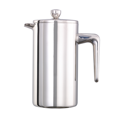 Service Ideas PDWSA800PS 27 Oz. Stainless Steel Double Wall Insulation French Press