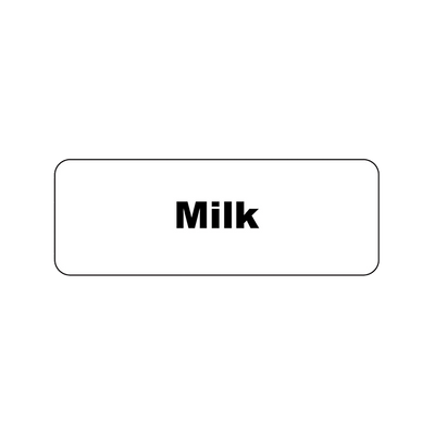 Service Ideas MT1MI Rectangular Magnetic "Milk" MagneTag