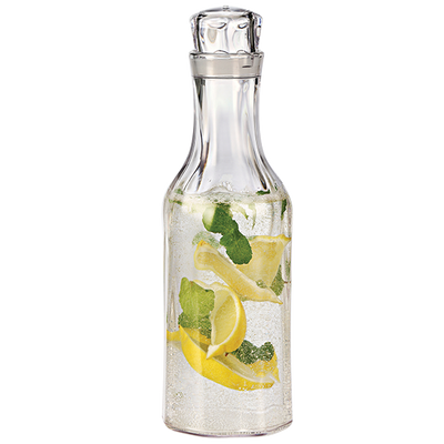 Service Ideas NB51PO 1.5 L. Clear SAN Plastic Waterway Carafe