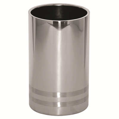 Service Ideas WC2LBPS 60.8 Oz. Stainless Steel Insulated Wine Chiller