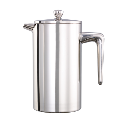 Service Ideas PDWSA1000PS 33.8 Oz. Stainless Steel Double Wall Insulation French Press
