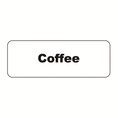 Service Ideas MT1CF Rectangular Magnetic "Coffee" MagneTag