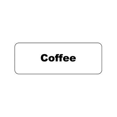Service Ideas MT1CF Rectangular Magnetic "Coffee" MagneTag