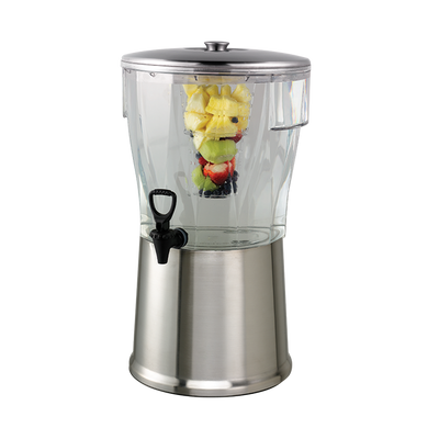 Service Ideas CBDRT5SS 5 Gal. Single Stainless Steel Base Beverage Dispenser