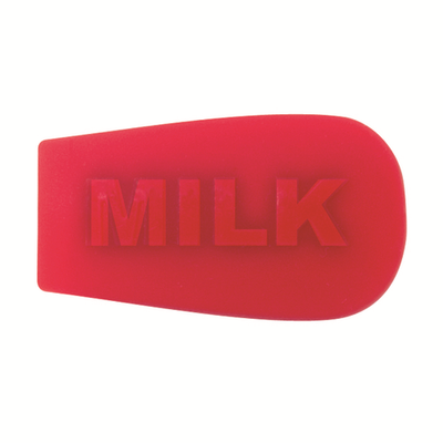 Service Ideas 10-00209-002 0.5&quot; H Red Silicone &quot;Milk&quot; Stanley Commercial Content Indicator Sock