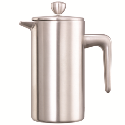 Service Ideas PDWSA350BS 12 Oz. Stainless Steel Double Wall Insulation French Press
