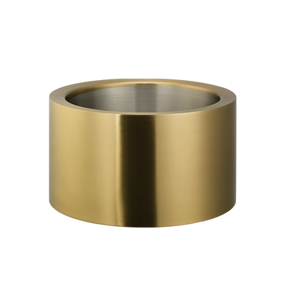 Service Ideas PT2BSVG 1.5 Gal. Round Stainless Steel Metallic Elements Party Tube