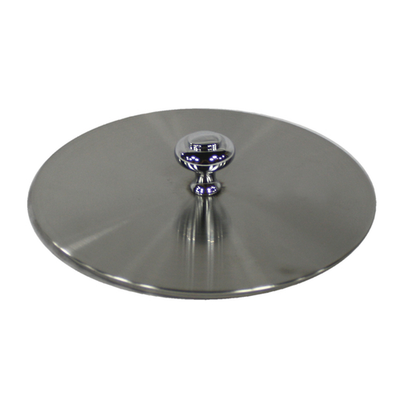Service Ideas IBSQLID Stainless Steel Brushed Finish Lid Only for IBSQ3BS