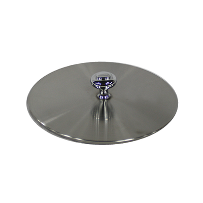 Service Ideas IBSQLID Stainless Steel Brushed Finish Lid Only for IBSQ3BS