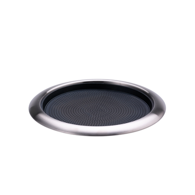 Service Ideas TR119RI 11" W Silver Stainless Steel Tray