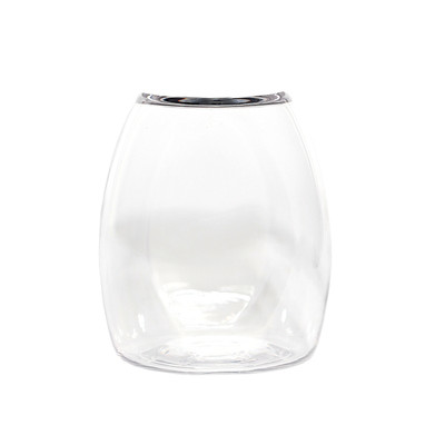 Service Ideas SRJ10CL 10 Oz. Clear Plastic Syrup Saver Jar Only