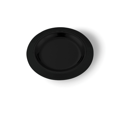 Service Ideas RT1025BL 12.25" W Plastic Round Thermo-Plate Platter Base Only