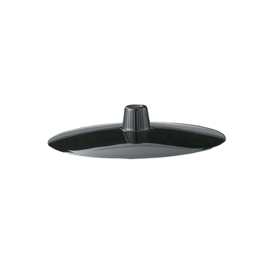 Service Ideas IBL3BL Black Plastic Lid for Ice Bucket