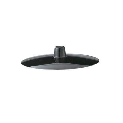 Service Ideas IBL3BL Black Plastic Lid for Ice Bucket