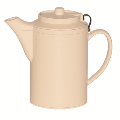 Service Ideas TST612AL 16 Oz. Almond Plastic Teapot
