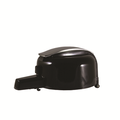Service Ideas ELLBL Black Plastic Lever Replacement Lid