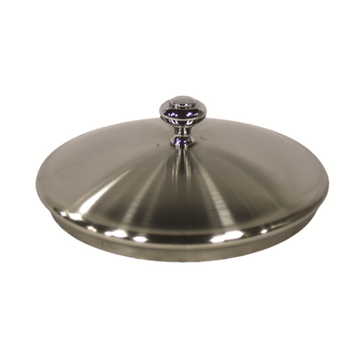 Service Ideas IB3BSLID Round Stainless Steel Lid Only - for 3 L. Ice Bucket (IB3BS)