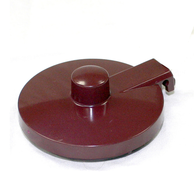 Service Ideas TPLBU 2.25" W Burgundy Plastic Teapot Replacement Lid for TS612