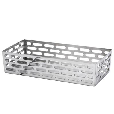 Service Ideas SM-76 Stainless Steel Mod18 Steelworks Bread Basket
