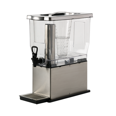 Service Ideas CBDT3SS 3 Gal. Clear Tritan Container Beverage Dispenser