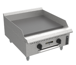 Venancio USA PGM48G-CT-NG 48" W Stainless Steel Natural Gas Prime Griddle - 120,000 BTU