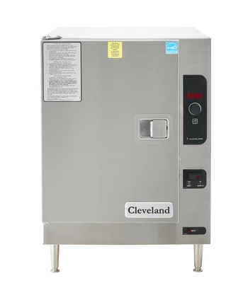 Cleveland 22CET6.1 21.63" W Stainless Steel Countertop Electric SteamChef 6 Convection Steamer - 480 Volts