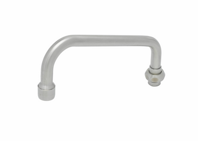T&S Brass S060X Stainless Steel 8" Swing Nozzle EverSteel Faucet