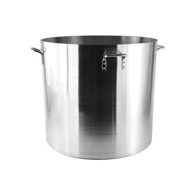 CAC China A2SP-6-140H 140 Qt. Aluminum Extra Heavy Duty Stock Pot with Handles (1 Each)