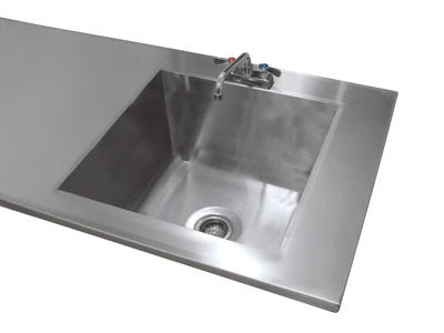 Advance Tabco TA-11P Sink Welded Into Table top