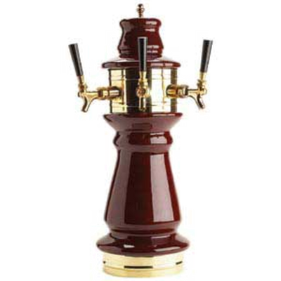 Micro Matic CT500-3 Ceramic 3 Brass-Body Faucets Vienna Draft Beer Tower