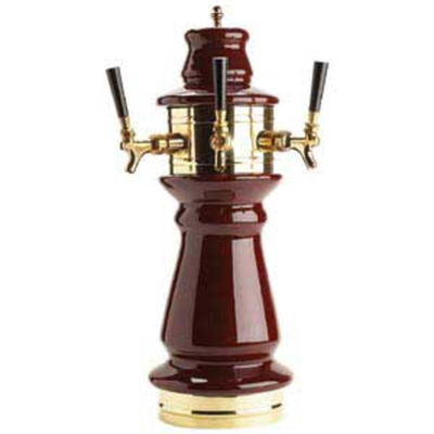 Micro Matic CT500-3 Ceramic 3 Brass-Body Faucets Vienna Draft Beer Tower