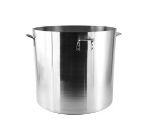 CAC China A2SP-6-160H 160 Qt. Aluminum Extra Heavy Duty Stock Pot with Handles (1 Each)