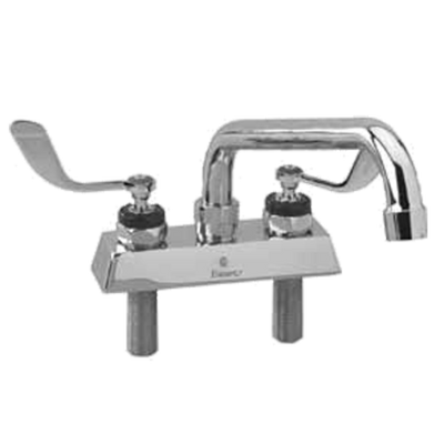 Component Hardware KL41-4010-SE4 4" Centers Stainless Steel Deck Mount Encore Workboard Faucet