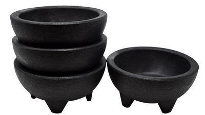 Omcan USA 80951 10 Oz. Polypropylene Molcajete Salsa Bowl