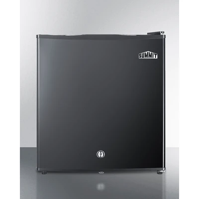 Summit MB41B 17.63" W Black Solid Door Compact minibar - 115 Volts